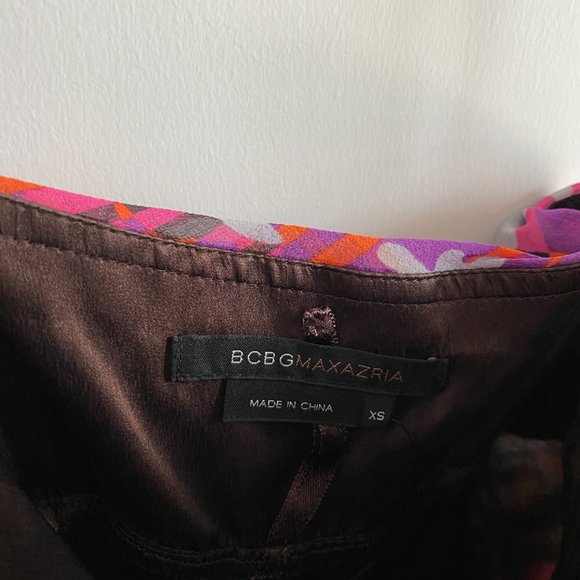 BCBG MAXAZRIA Flower Print Summer Dress - Picture 6 of 6